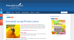 Desktop Screenshot of prirodni-lekovi.com